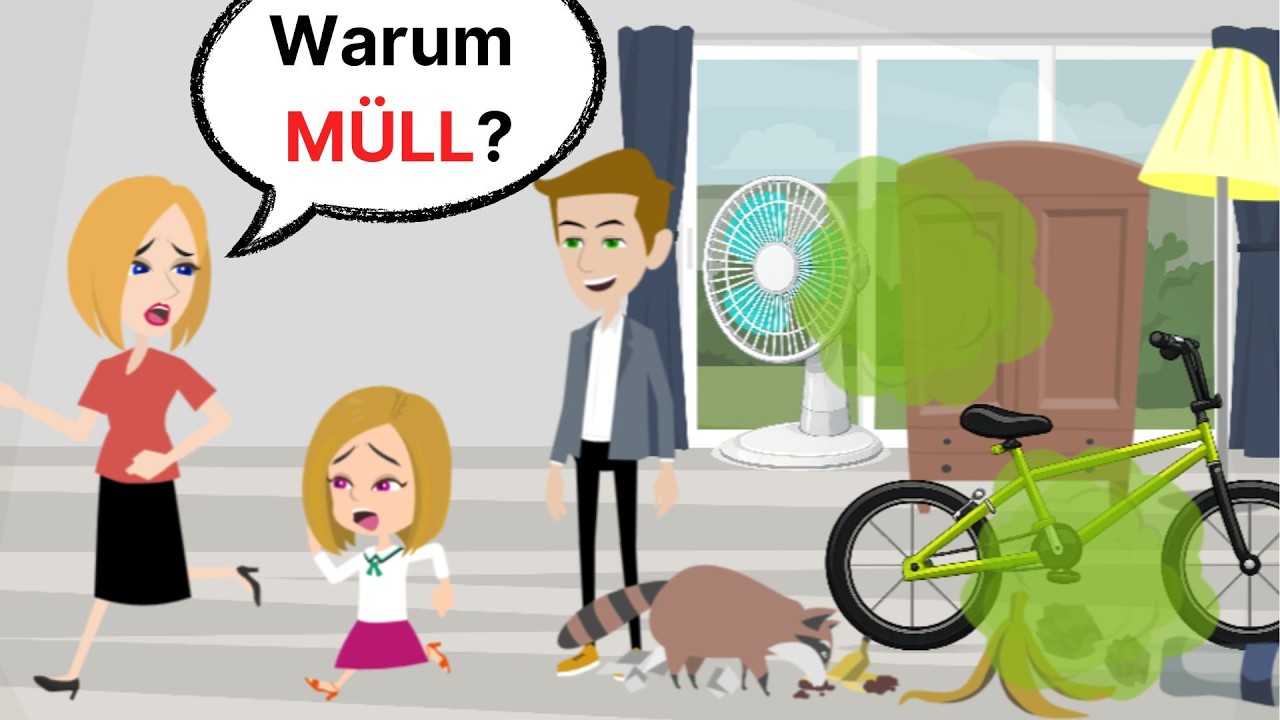 Annys Papa bringt Müll nach Hause