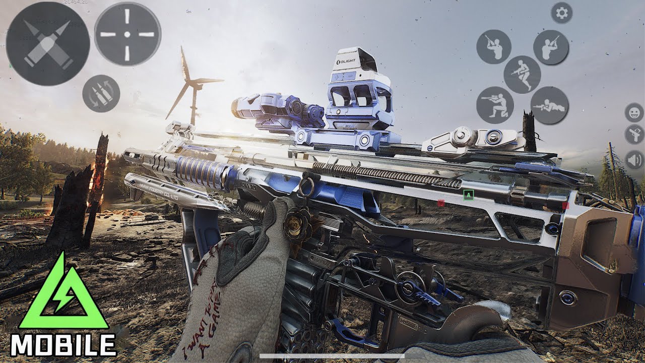 DELTA FORCE MOBILE - M7 SHORT BARREL (no recoil + fast ads) GAMEPLAY