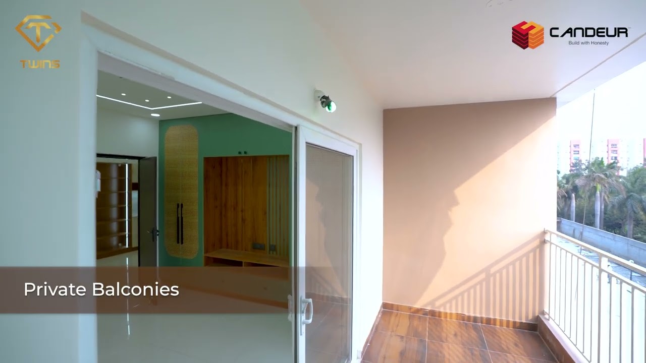 Candeur Twins Miyapur | Luxury High-Rise Apartments in Hyderabad | 3 BHK Premium Homes #realestate