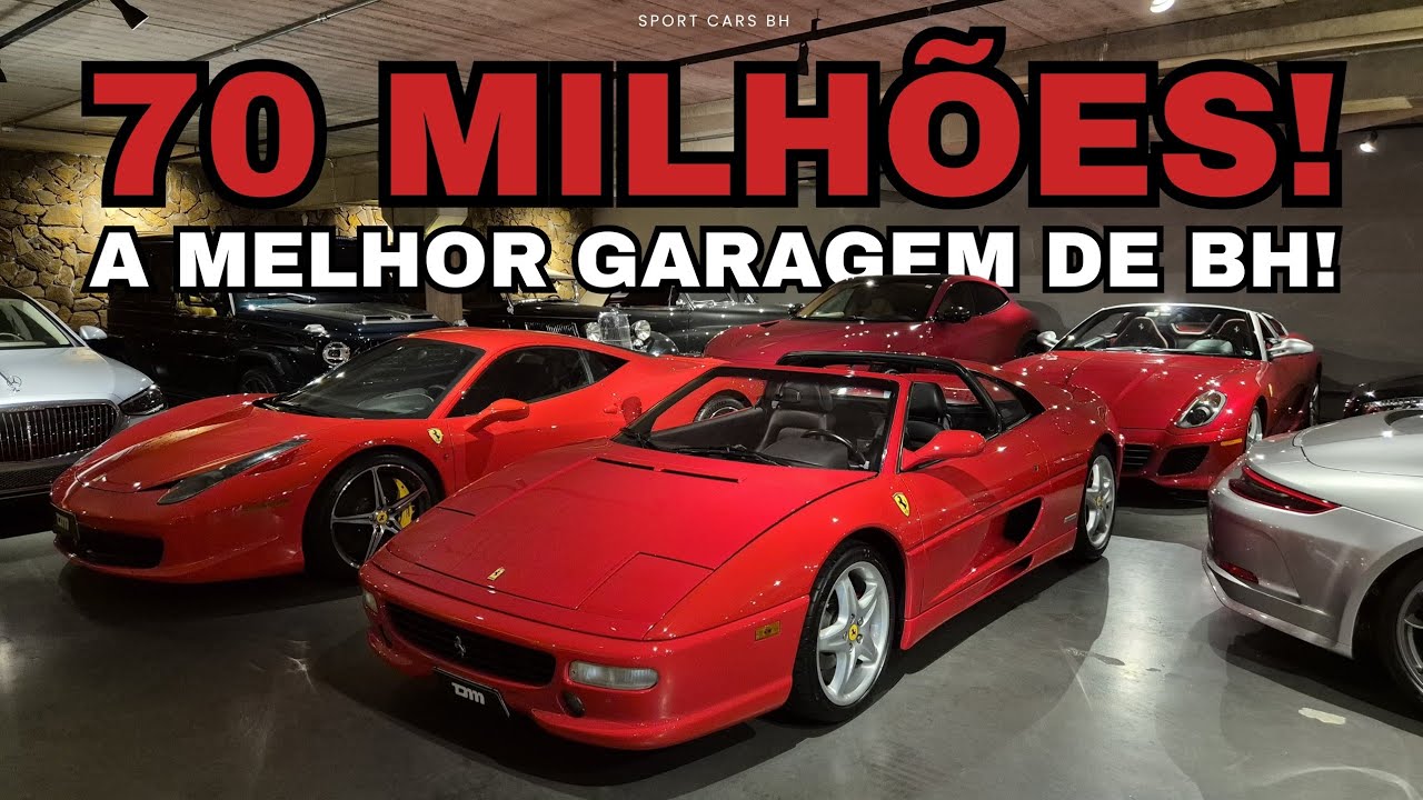 A MELHOR GARAGEM DE BH!!! SA APERTA, GT2 RS 997, PUROSANGUE, GT3 RS E MUITO MAIS NA DM COLLECTION!!