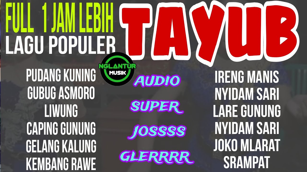 MP3 TAYUB AUDIO JERNIH PILIHAN FULL ALBUM TERBAIK 2025 NONSTOP 1 JAM LEBIH