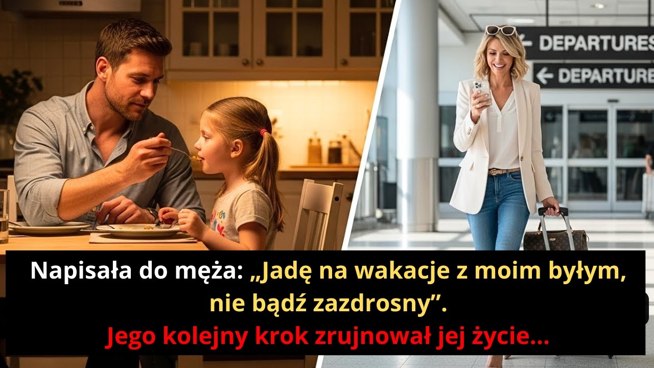 „Nie bądź zazdrosny” – napisała żona z wakacji z kochankiem  Nie wiedziała, że jej mąż to bezwzględn