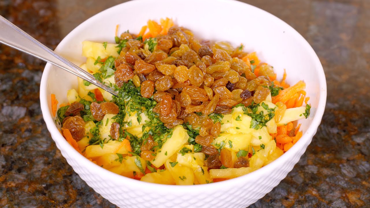 Carrot Pineapple Salad