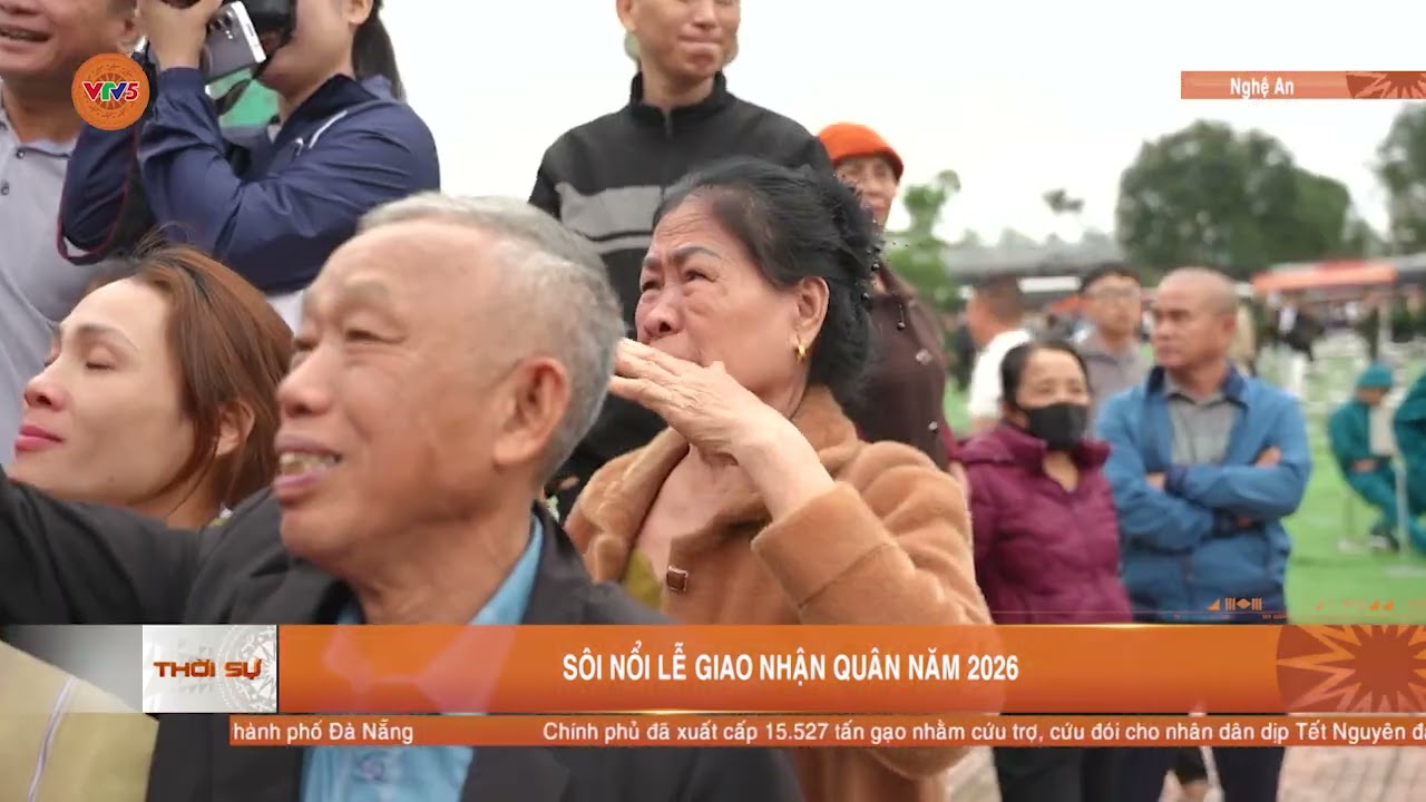 SÔI NỔI LỄ GIAO NHẬN QUÂN NĂM 2026 | VTV5
