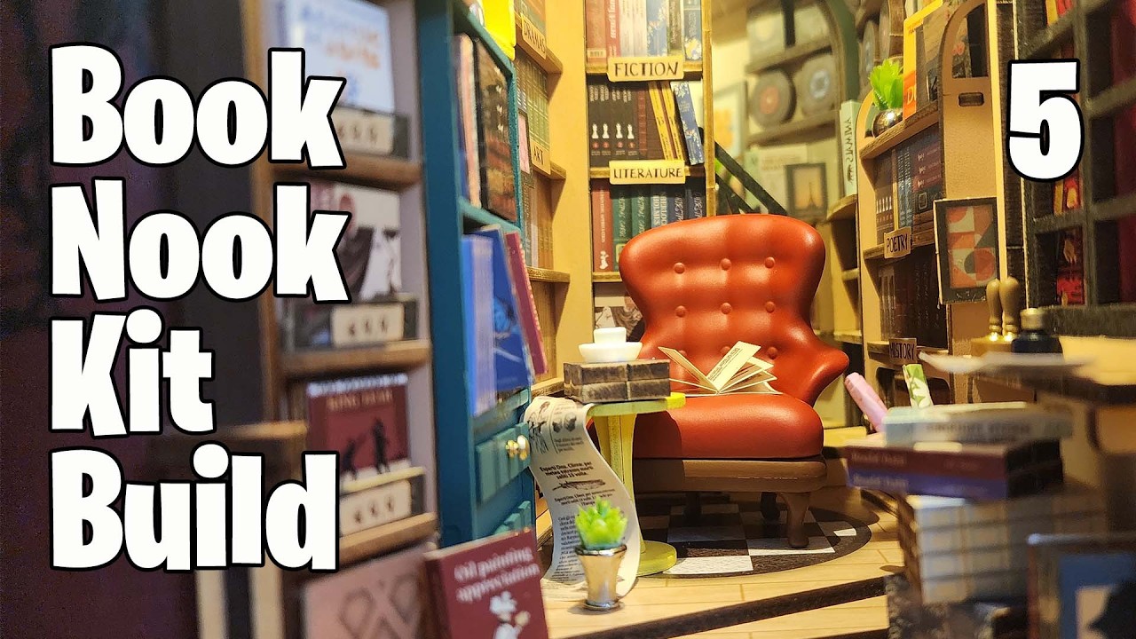 On The Workbench - Rolife Book Nook 5