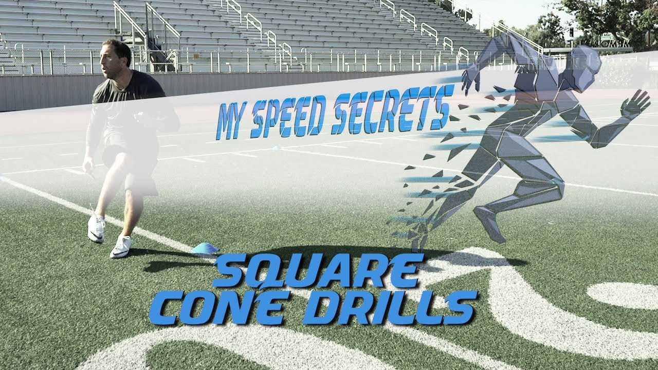 Square Cone Drills - Athlete Speed and Agility Training