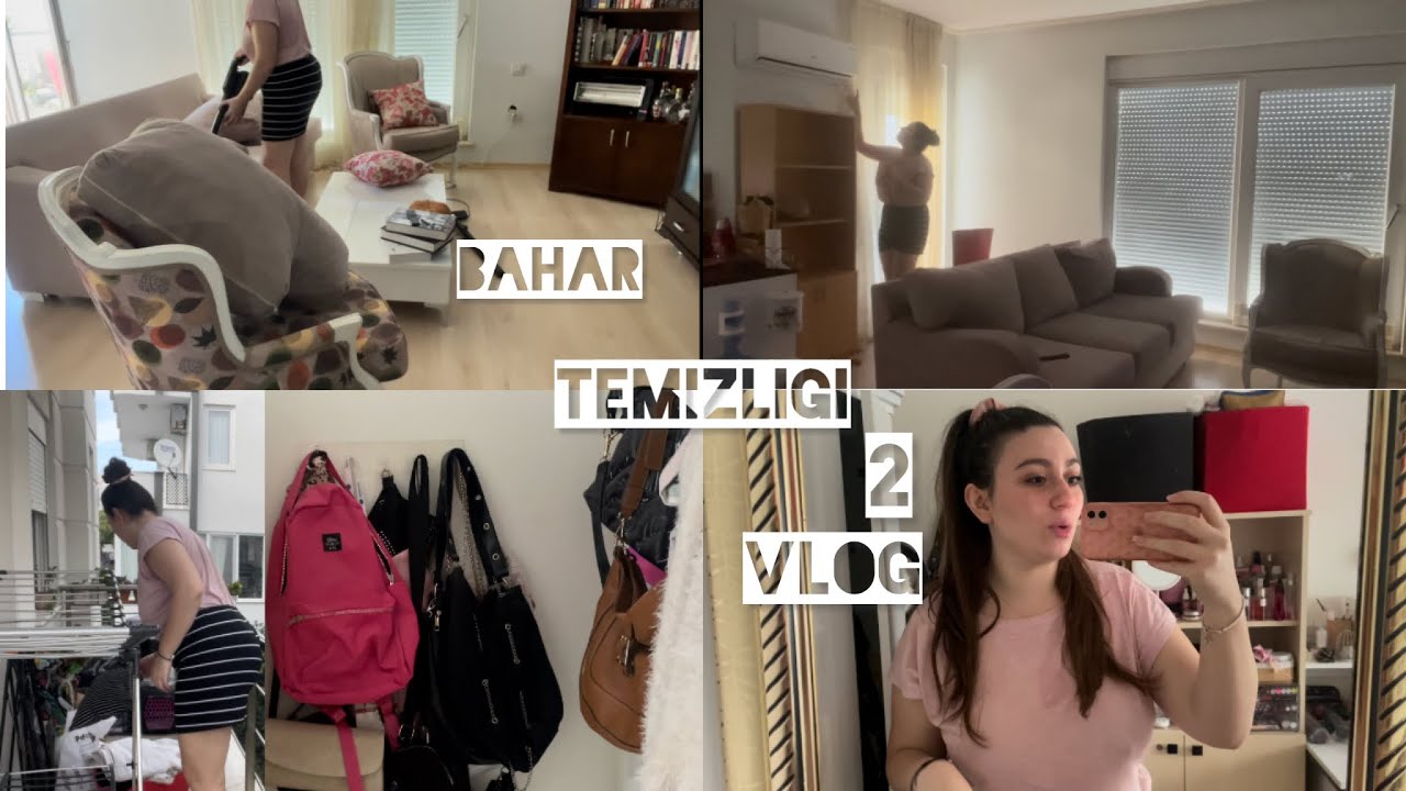 Bahar Temizliği Vloğu 2 | Vlog | Düzenleme 🤍✨