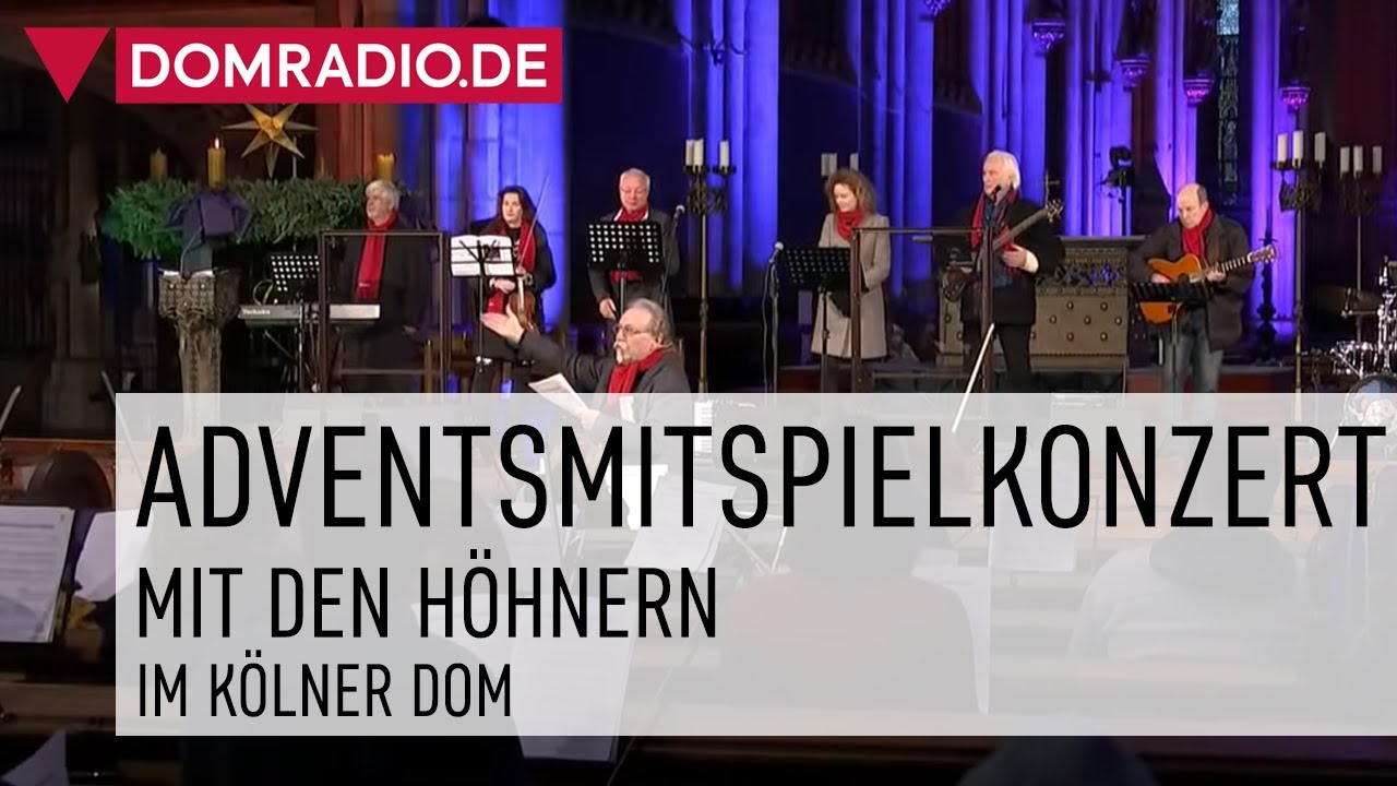 Adventsmitspielkonzert 2021 im Kölner Dom mit den Höhnern