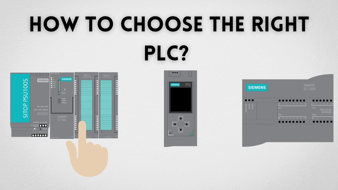 How to choose the right PLC ?