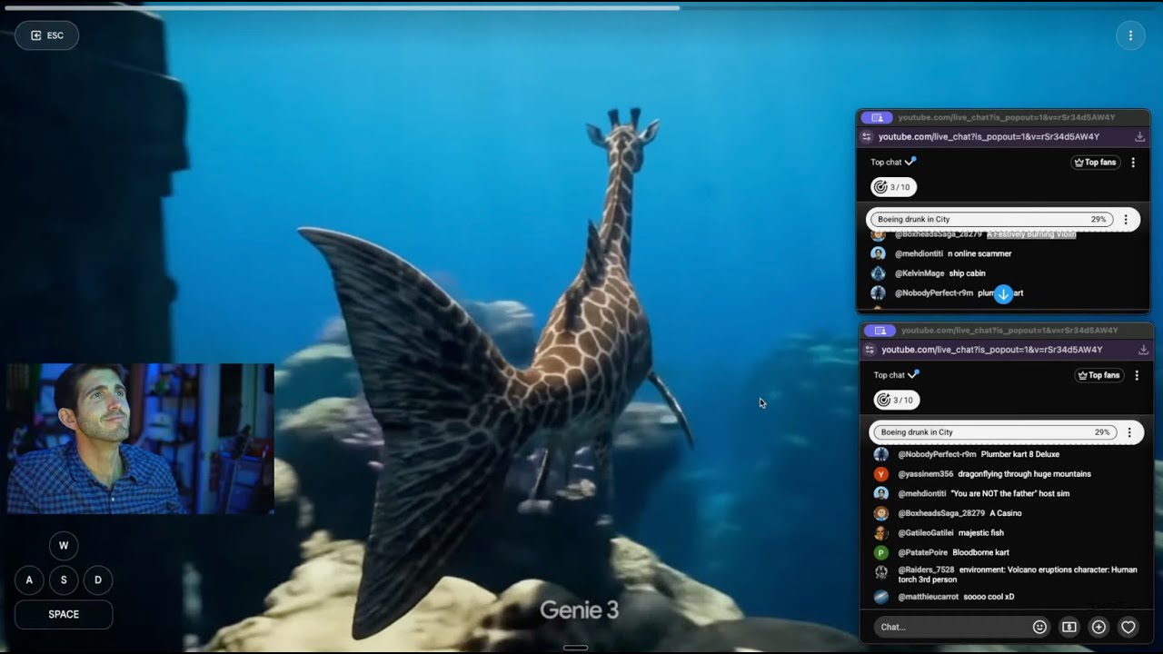 Project Genie 3 | Creating YOUR Worlds LIVE!
