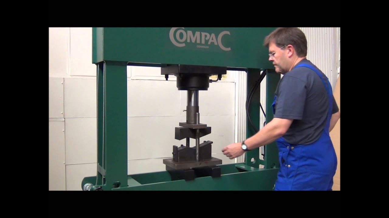 Compac EP 60 D Elektro-hydraulische doppeltwirkende Werkstattpresse