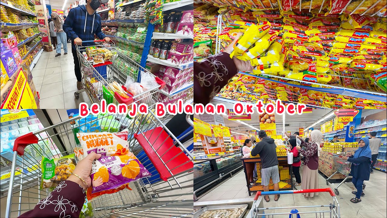 Kembali Healing Dengan Belanja Bulanan | Grocery Shopping October 2025