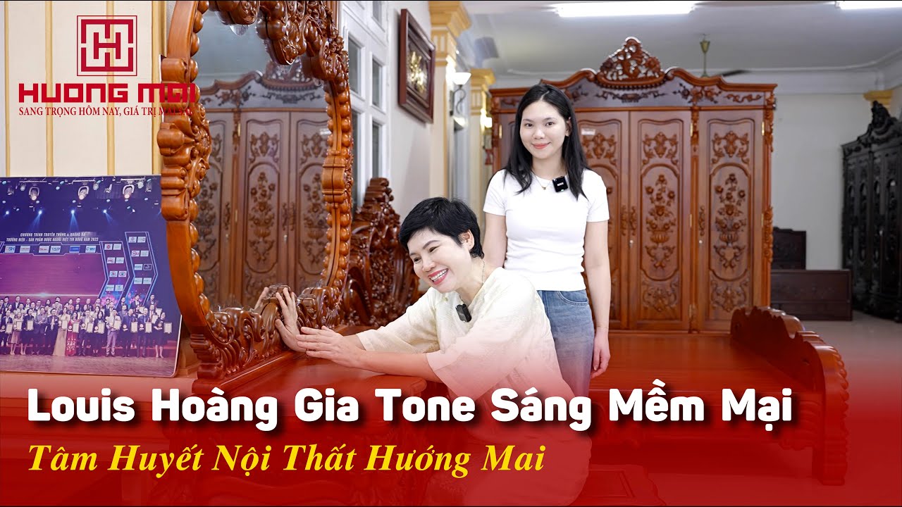 Phong Cách Louis Hoàng Gia Tone Sáng | Nội Thất Tân Cổ Điển Đẳng Cấp Cho Gia Chủ