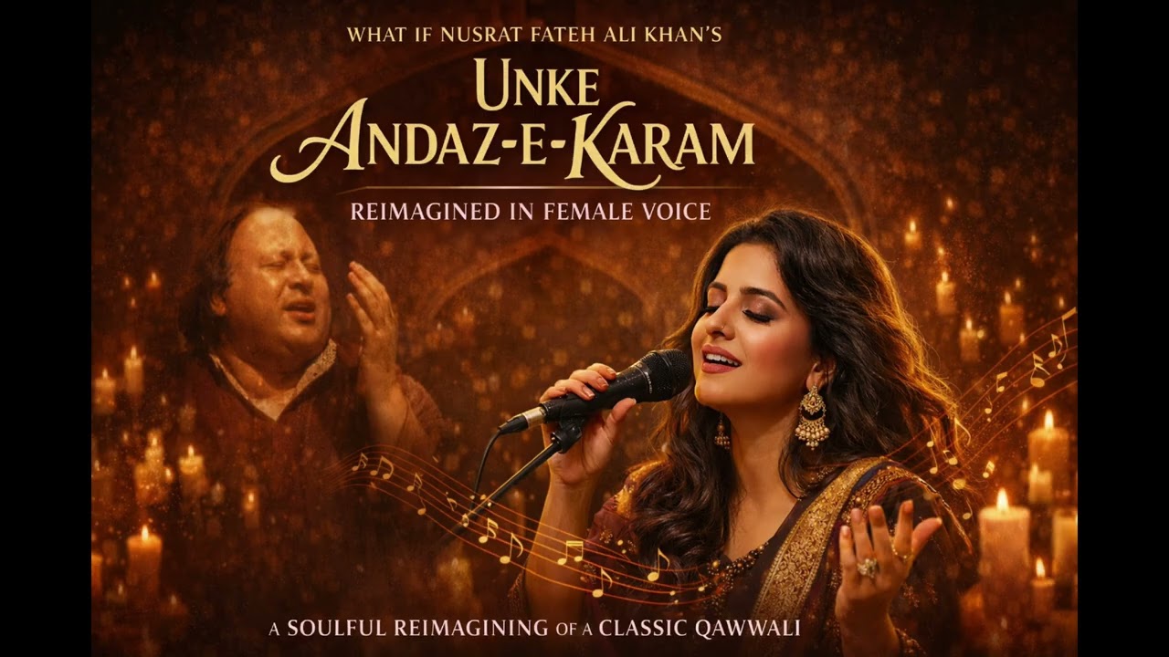Unke Andaz-e-Karam — A Female Voice Jazz Tribute to Nusrat Fateh Ali Khan