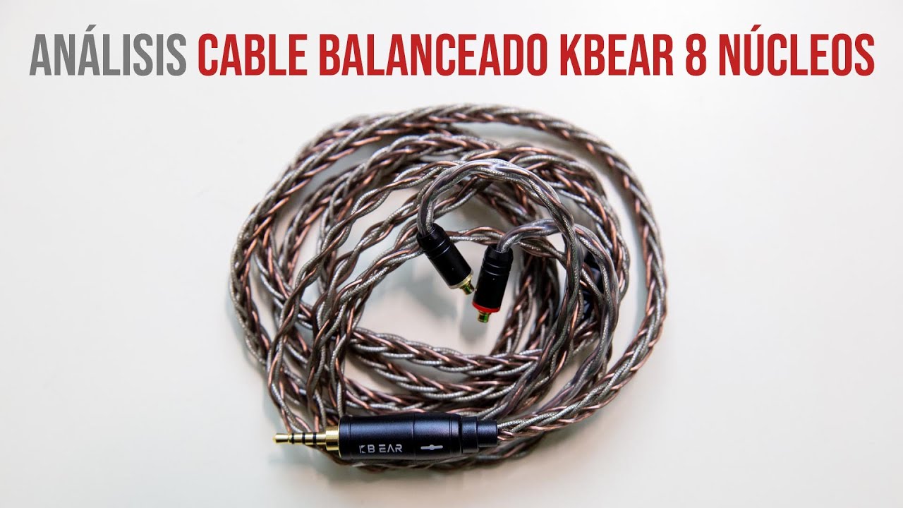Analisis Cable KBear Balanceado 8 Nucleos