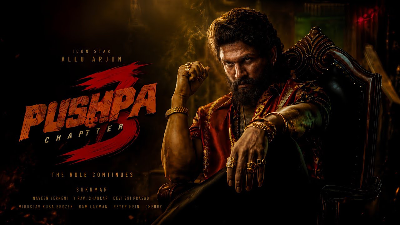 PUSHPA 3 Official Trailer | Allu Arjun New Movie 2027 | Action Thriller
