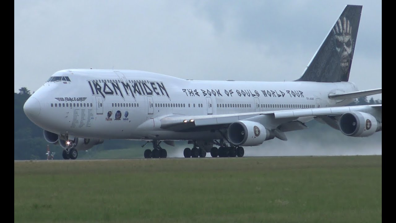 ILA 2016 | Amazing IRON MAIDEN Boeing 747 Take off and Flyby at ILA Berlin Air Show 2016