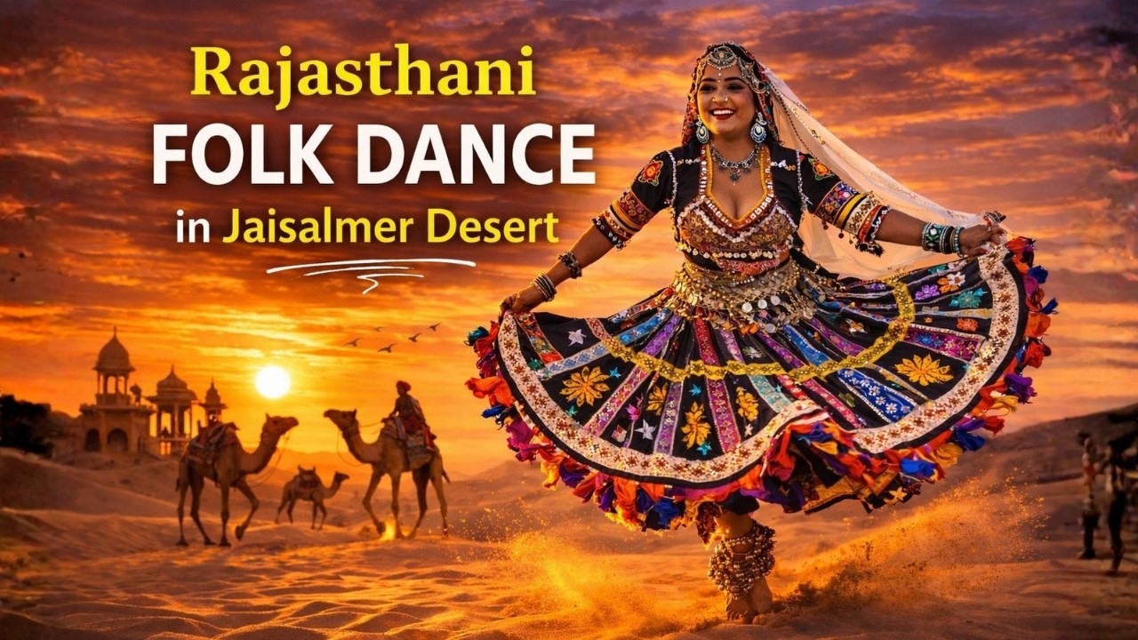 Incredible Rajasthani Folk Dance in Jaisalmer Desert Camp