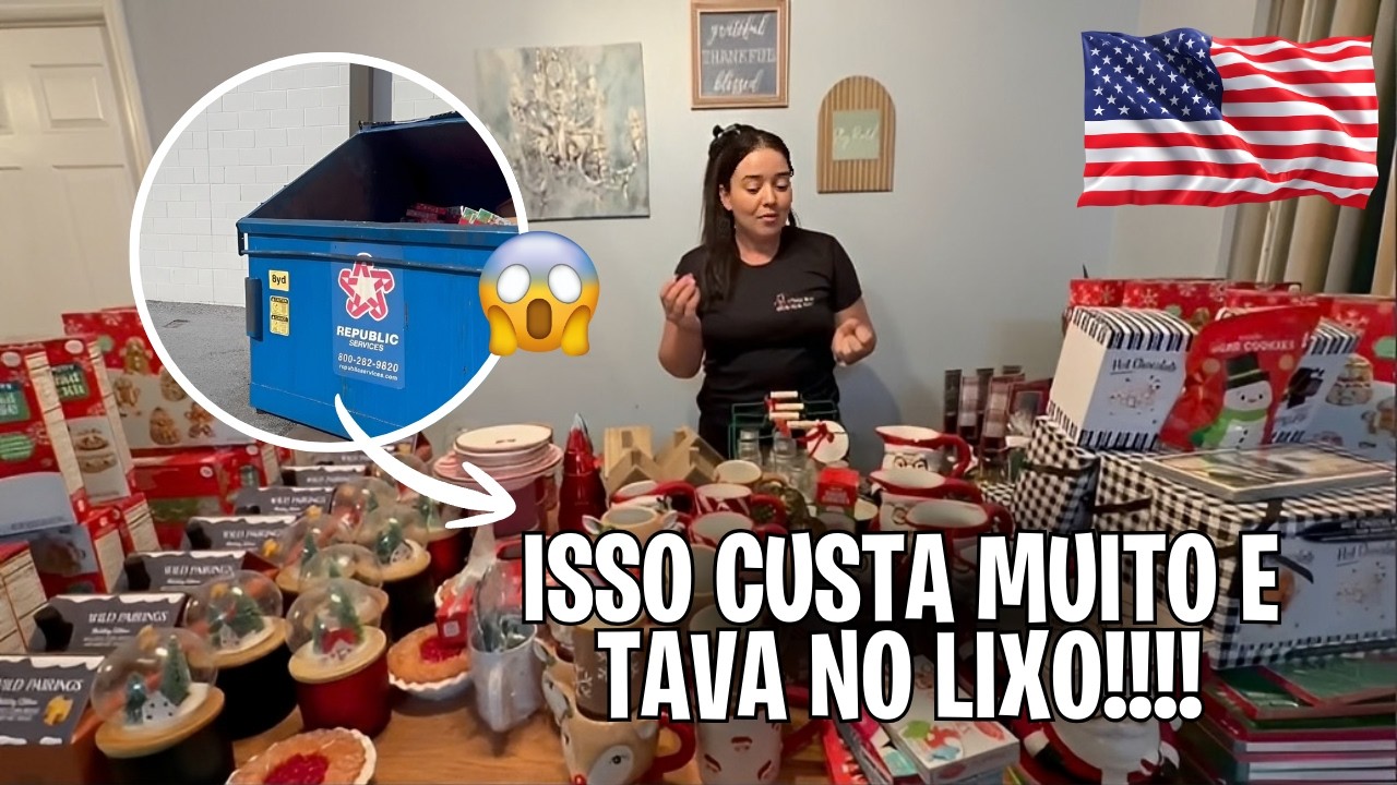 O dólar no lixo? Veja por que os EUA descartam produtos INTACTOS!