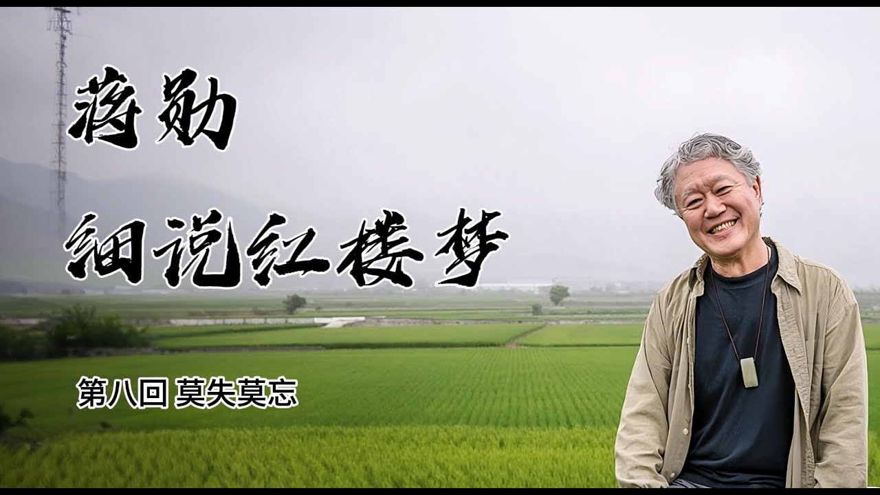 蒋勋细说红楼梦 青春版 第八回 莫失莫忘