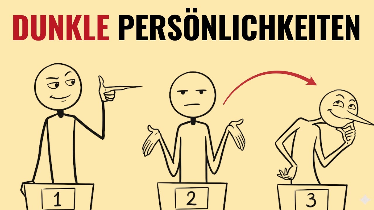 Diese 4 Persönlichkeitsmuster manipulieren dich heimlich (Die Dunkle Tetrade)