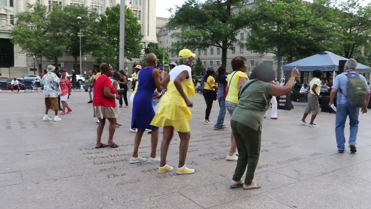 Freedom Plaza Dancing Under The Stars   6/12/24  Pt3
