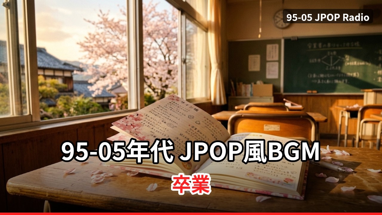 [Стиль 90~00-х] J-Pop Выпускной 20 песен | Второй пуговица, Альбом, Капсула времени | 9505 JPOP R...