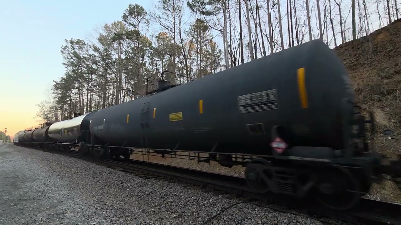 NS 4595 & 4454 approach CP Long with a northbound mixed freight 