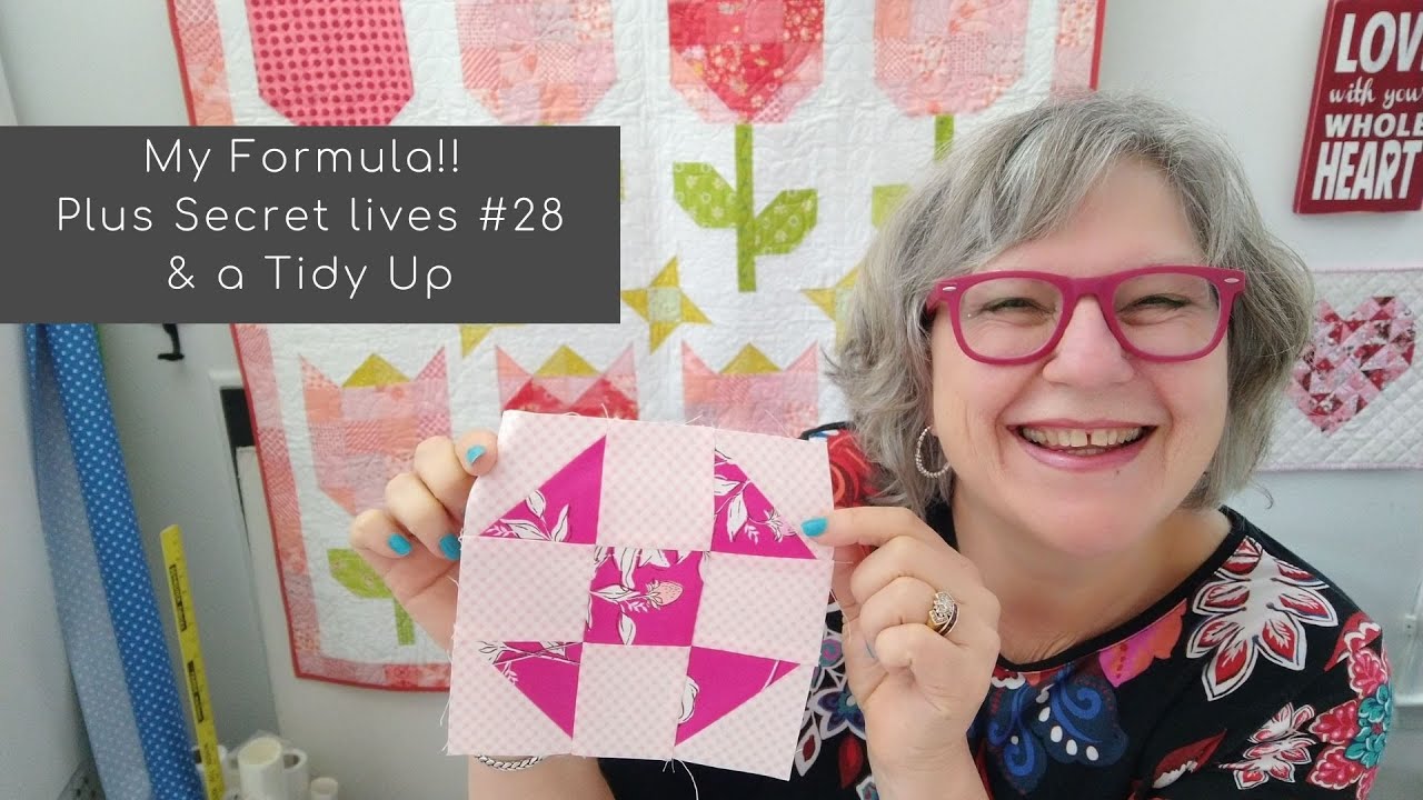 What's My Secret Formula? Also Secret lives of color #28 & a  Tidy Up Assignment