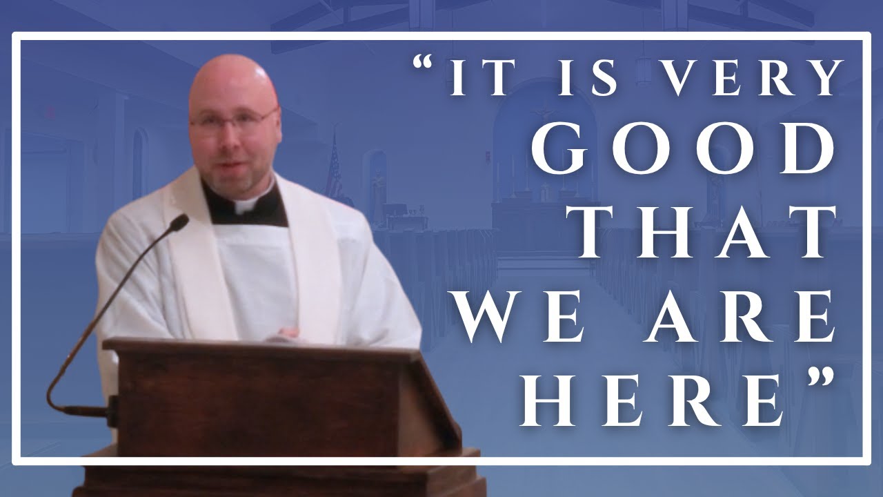 Homily from the Dedication of the Newman Center - Fr. Kyle Doustou