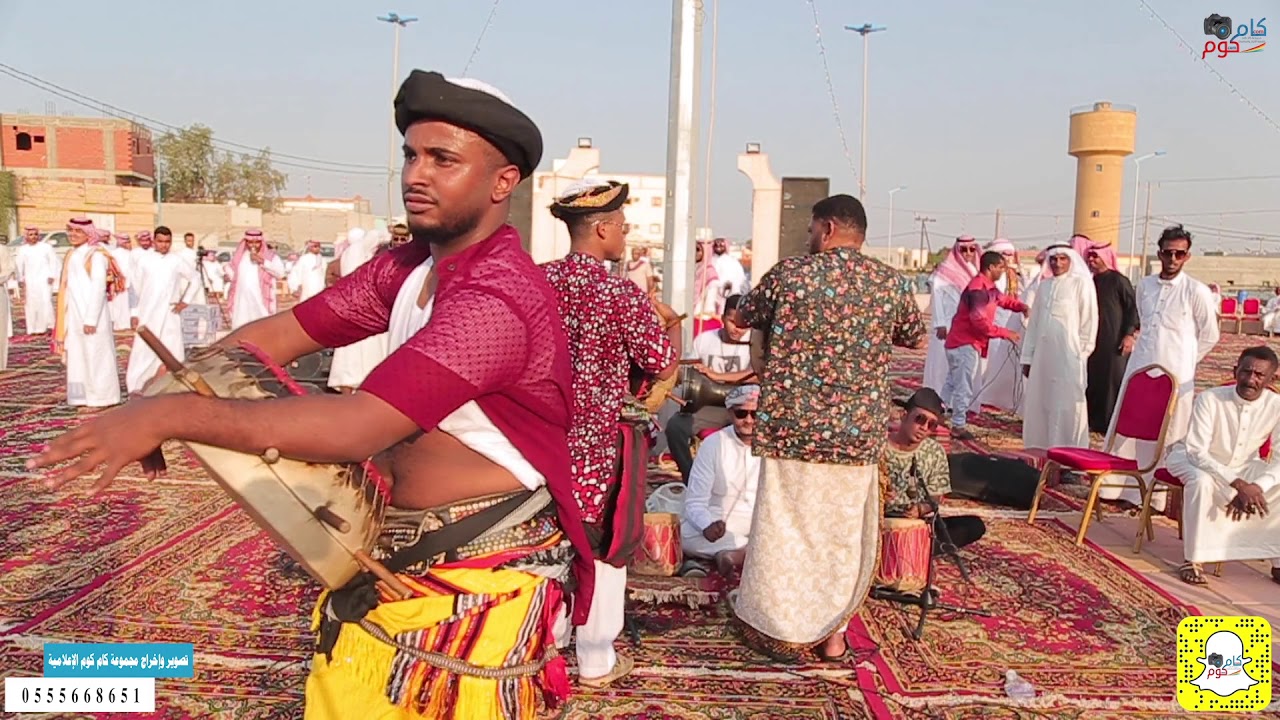 حفل زفاف الشاب محمد حسين العذيقي اخو حمزه العذيقي (عرضة العصريه)