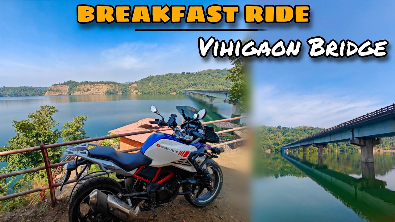 Breakfast Ride to Vihigaon Bridge | Vaitarna River | Short Ride | 2025 #vihigaonbridge
