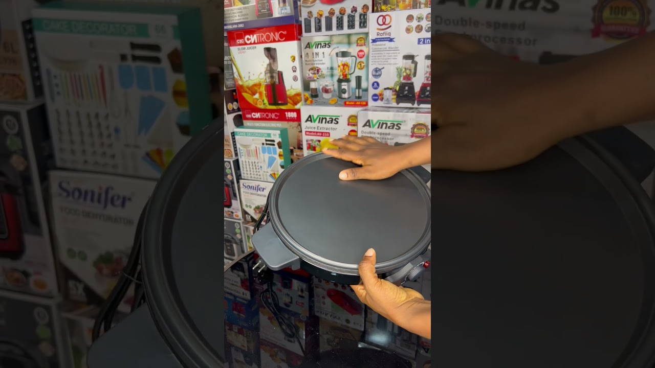 Crepe Maker Platelike