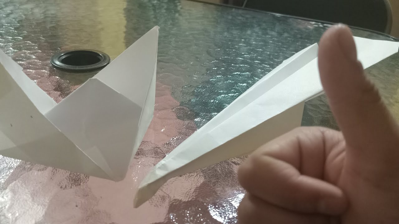 Mini tutorial de cómo hacer un barco y avión de papel|SoyIkerXD:)|tutorial