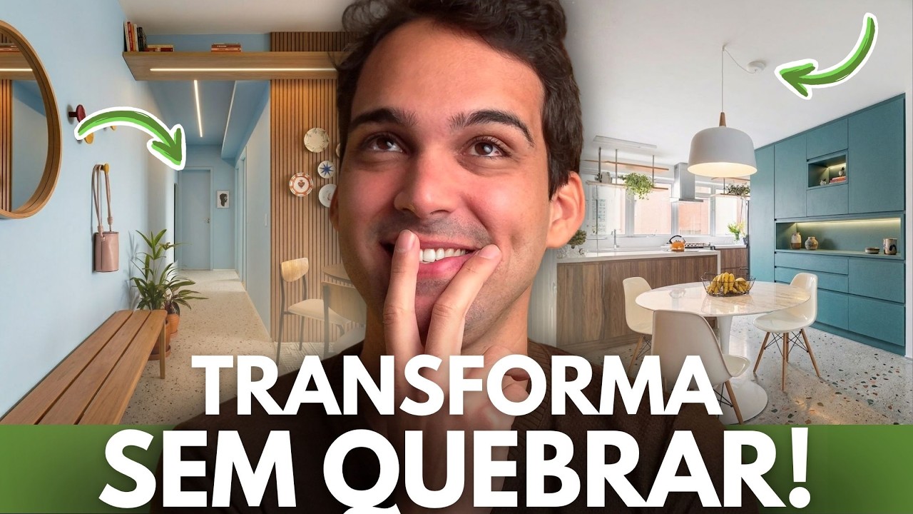 Como REFORMAR TUDO sem quebrar as PAREDES