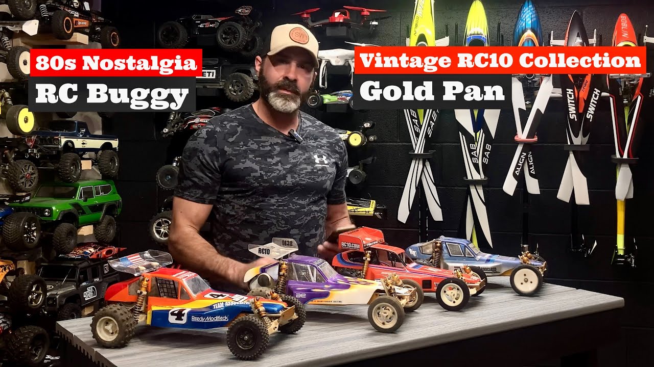 My Vintage Team Associated RC10 Gold Pan Collection - 80s Nostalgia
