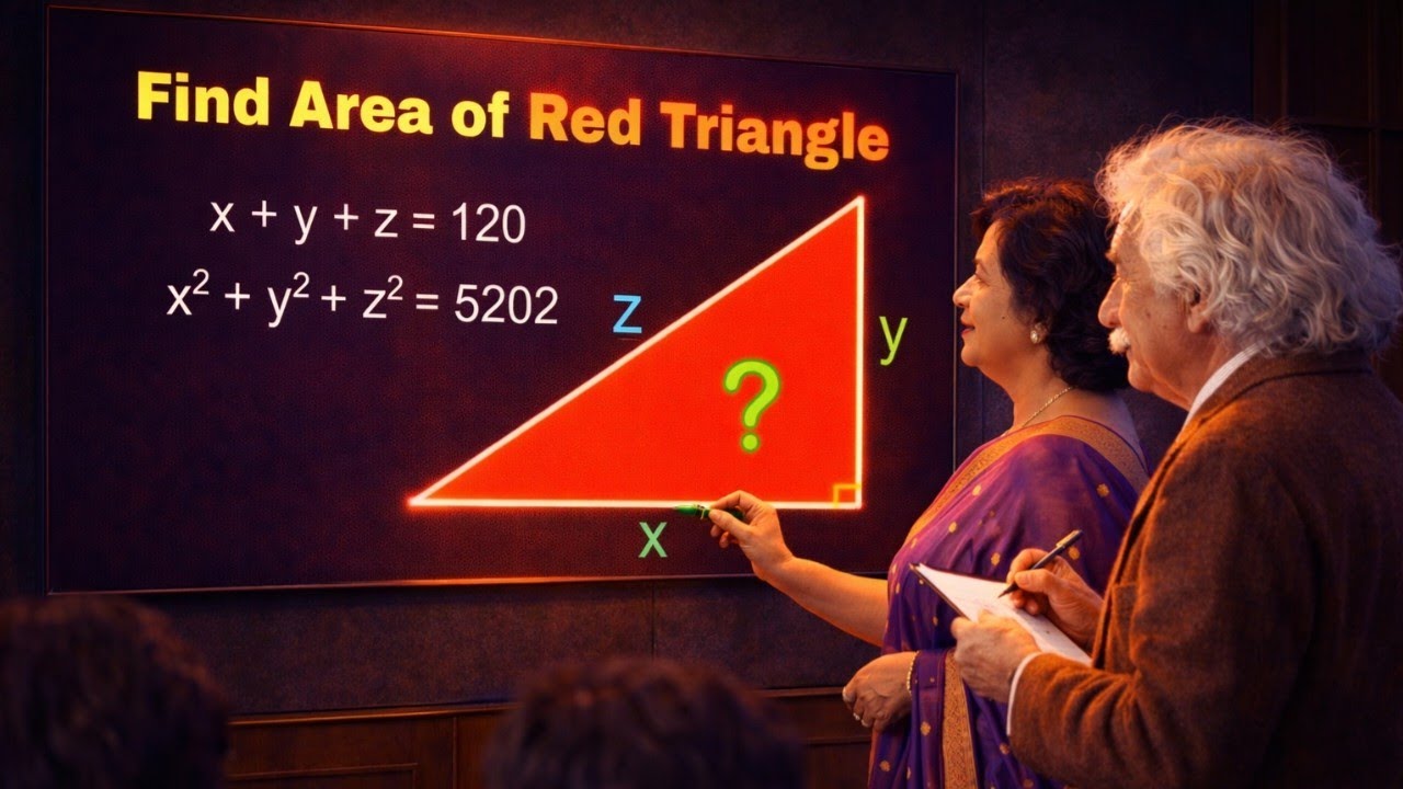 Solve This Triangle If You’re a Genius 🧠