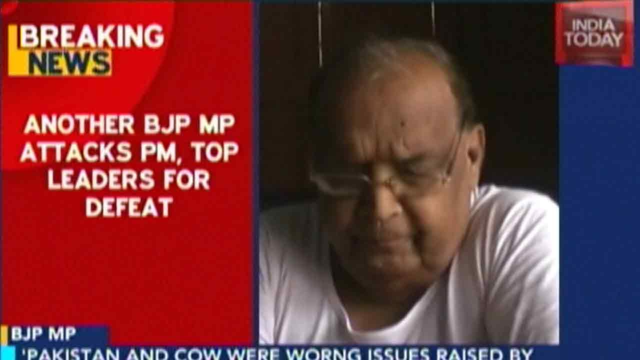 Another BJP MP Attacks PM, Top Leaders Over Bihar Defeat