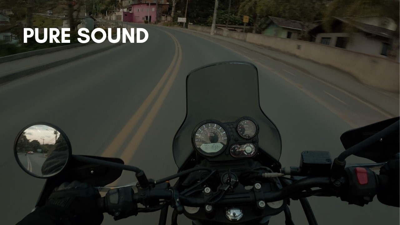 Sunset Ride on the Royal Enfield Himalayan 411 | POV with Pure Sound