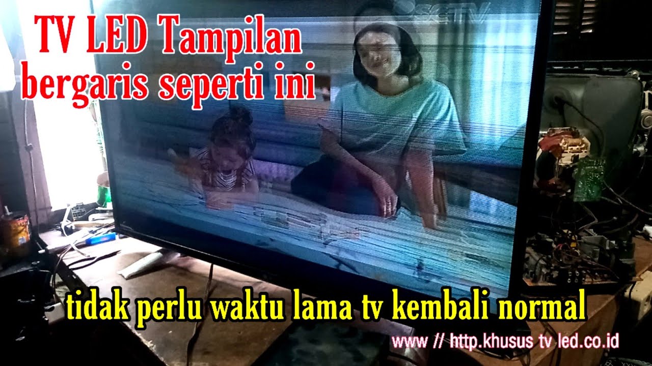 memperbaiki TV LED LG 43