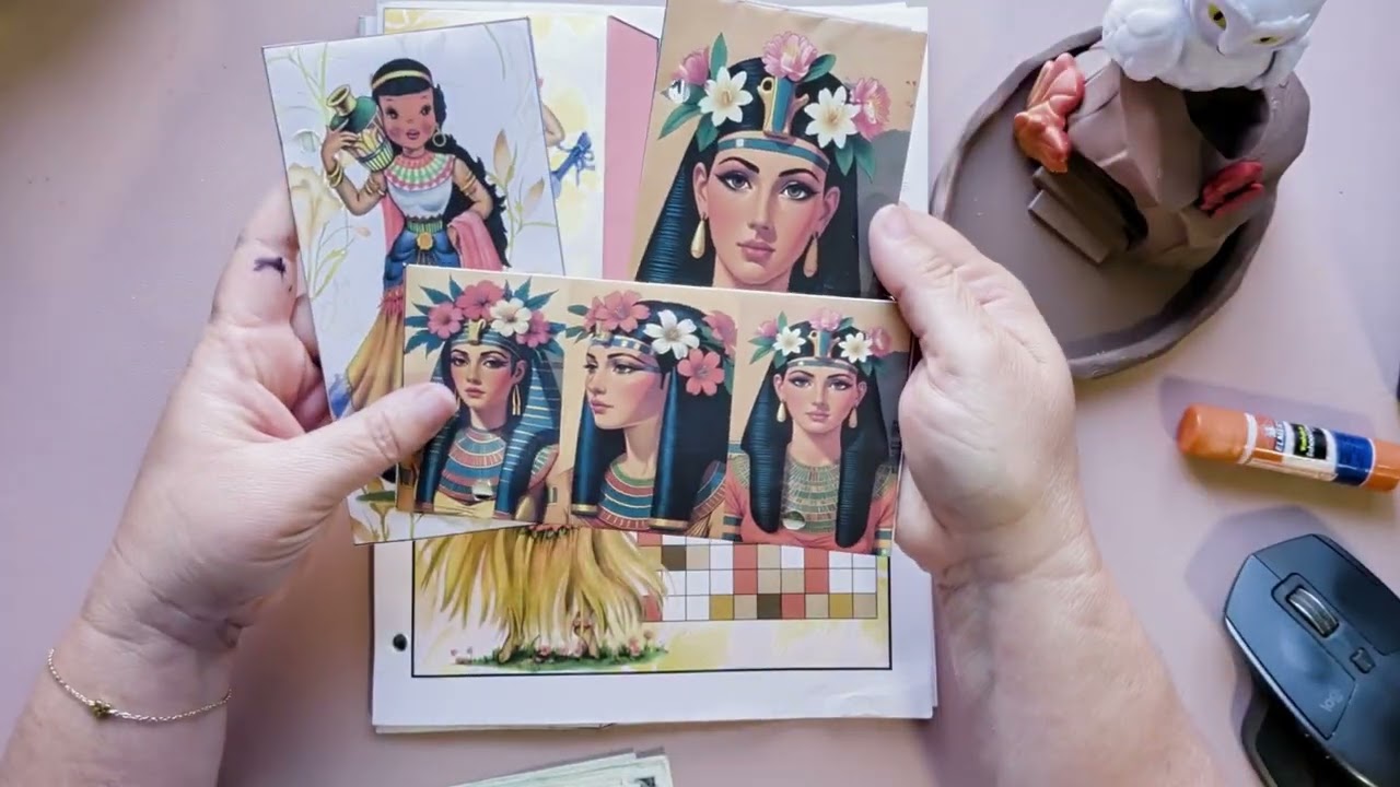 They Are Back! My Paper Doll Challenges 