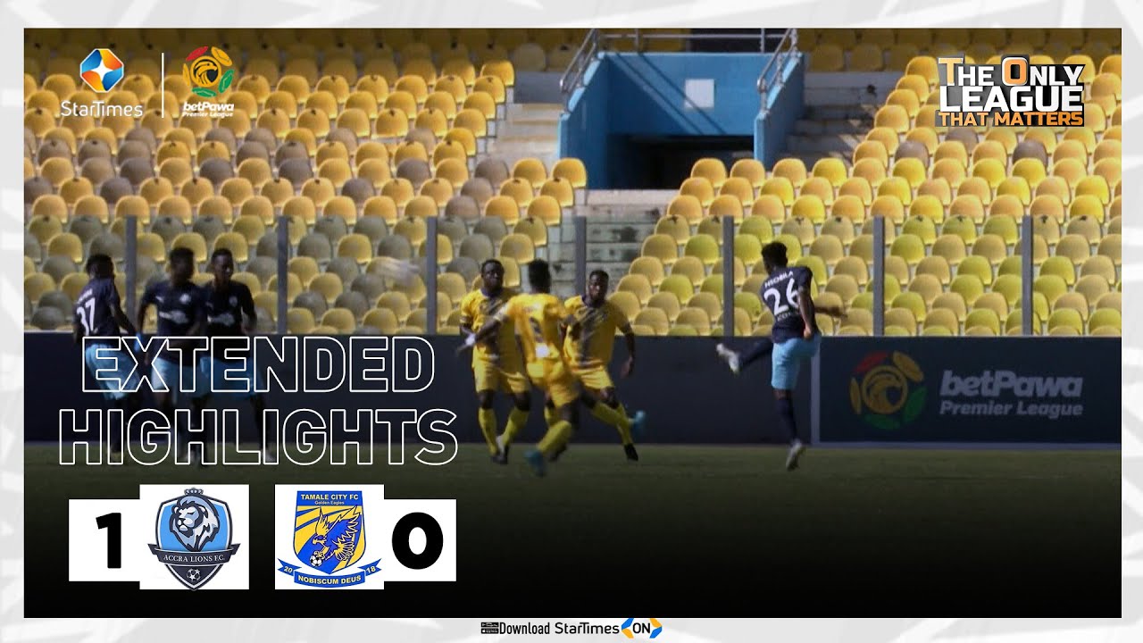 ACCRA LIONS VS TAMALE CITY MATCH EXTENDED HIGHLIGHTS | WK3