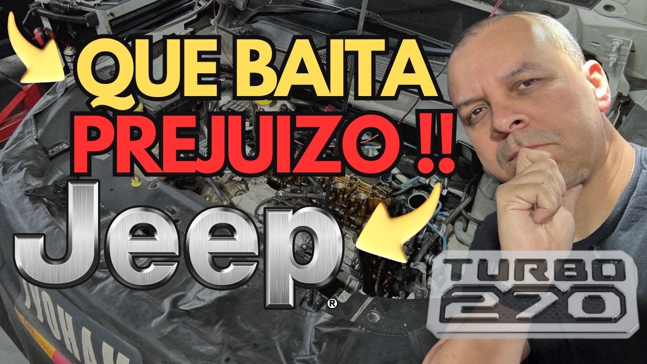 Motor T270 DEU RUIM! Veio da concessionaria Jeep.