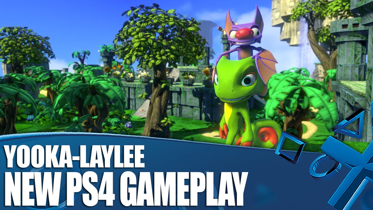 Yooka-Laylee New PS4 Gameplay - Classic Platformers Are Back!