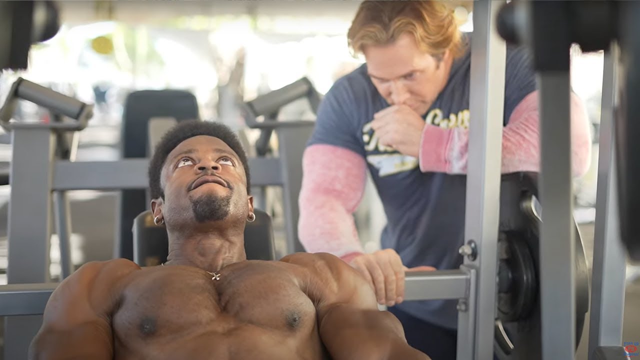 Olympia Chest Training With Breon Ansley