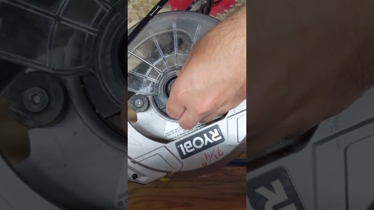 How to Replace Ryobi Circular Saw Lower Blade Guard