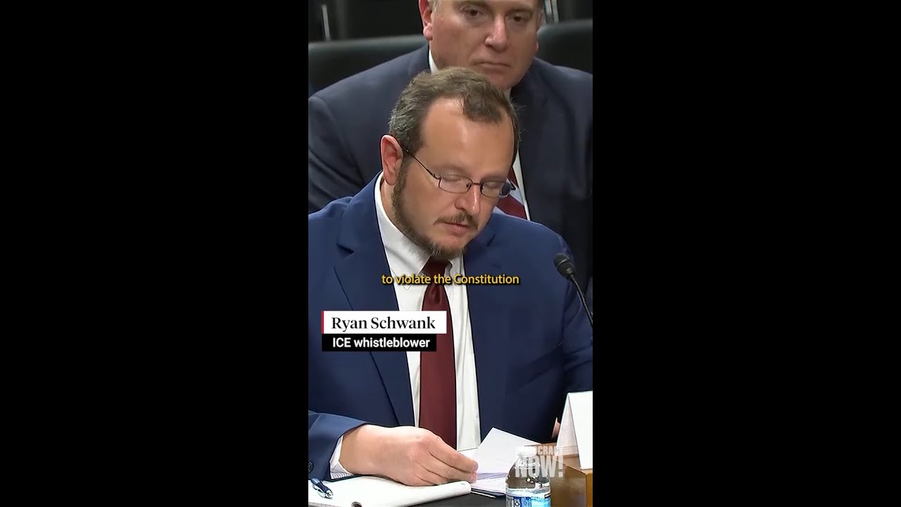 ICE whistleblower slams Trump admin