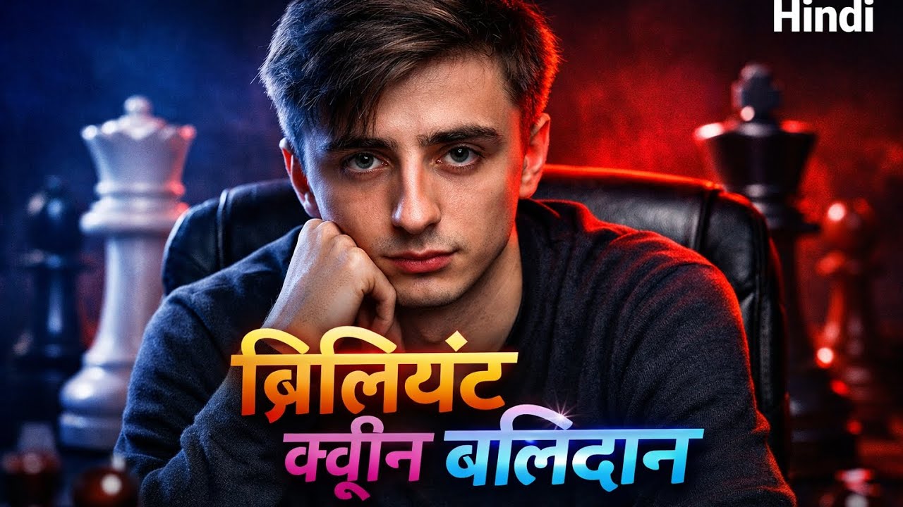 दिमाग उड़ाने वाला क्वीन बलिदान! BRILLIANT QUEEN SACRIFICE BY DENIIL DUBOV 