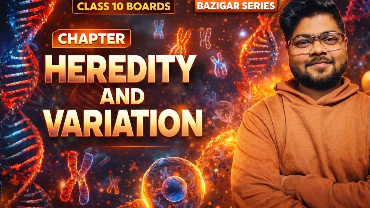 Heredity & Evolution – Easy & Complete | Class 10 | Aman Sir II Baazigar Series