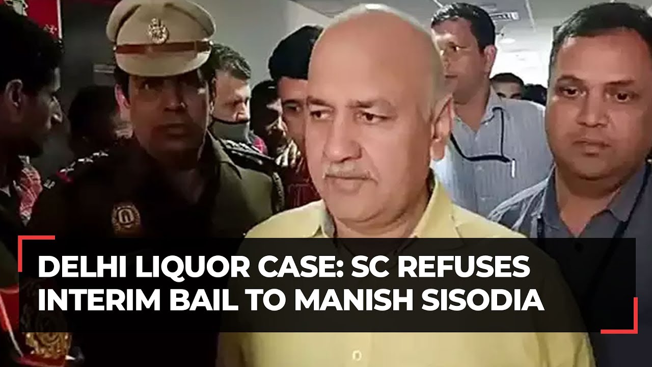 Delhi liquor policy case: SC adjourns Manish Sisodia's interim bail plea